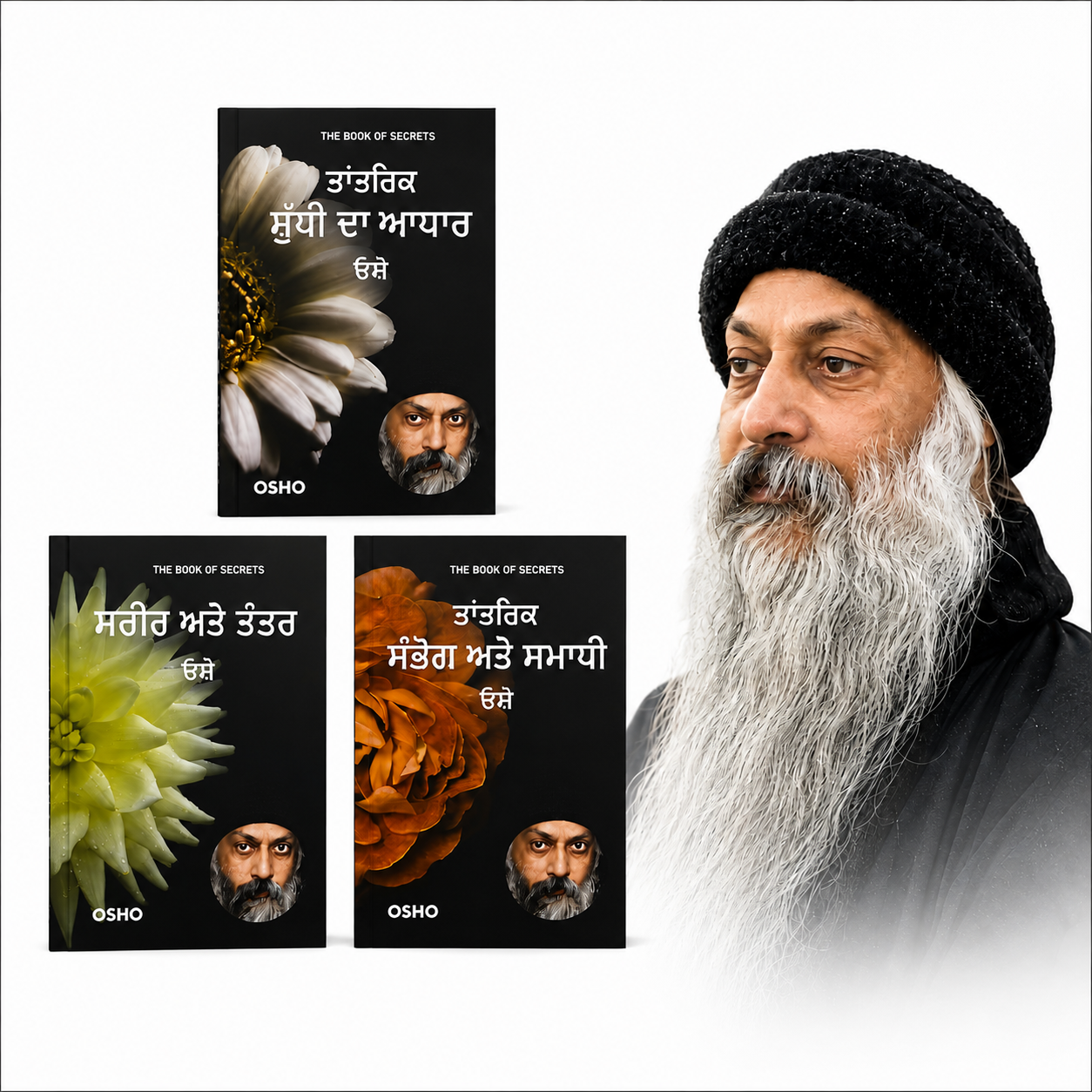Osho 3 books sett swaal jabaab