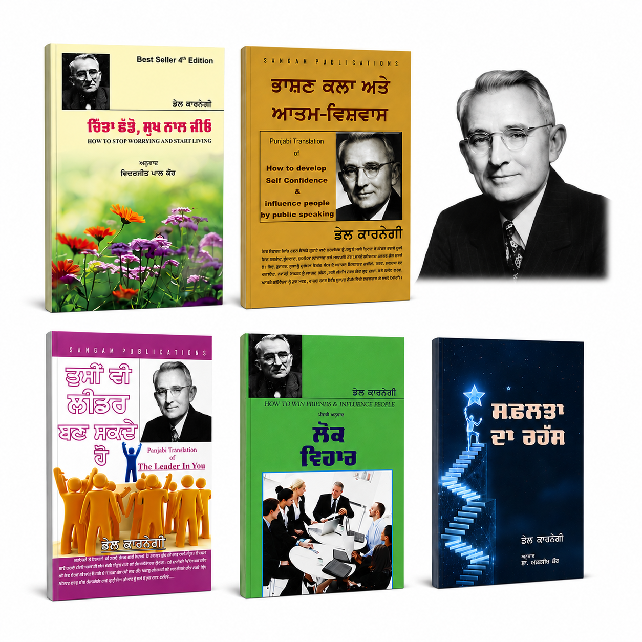 Del karni 5 motivation books set